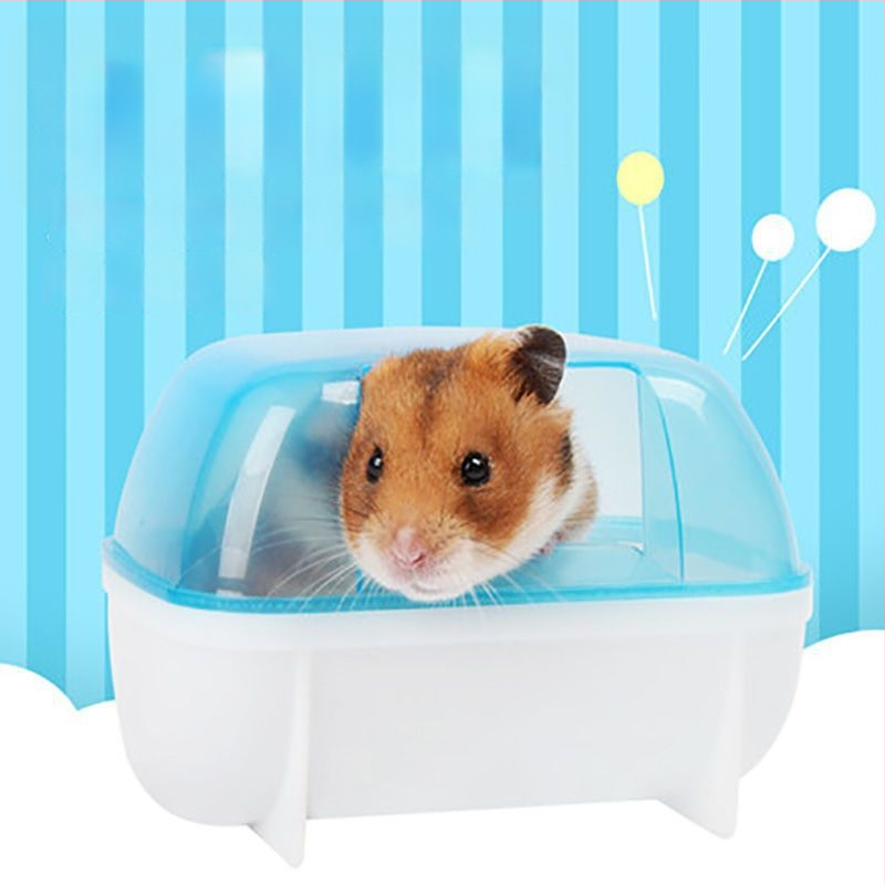 Hamsterio vonia su dvigubu naudojimu ir išoriniu priedu komplektu