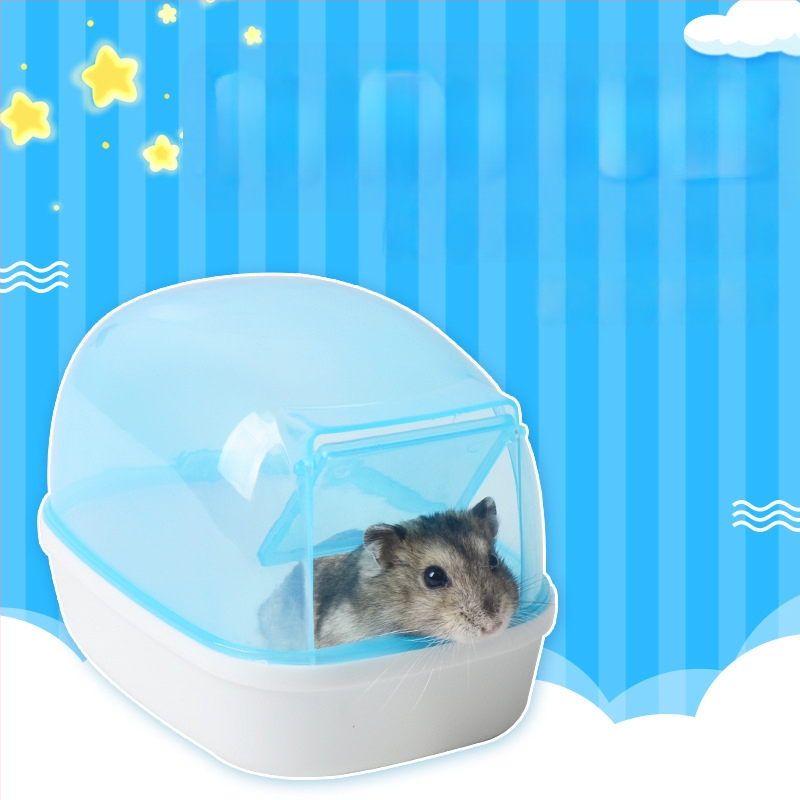 Hamsterio vonia su dvigubu naudojimu ir išoriniu priedu komplektu