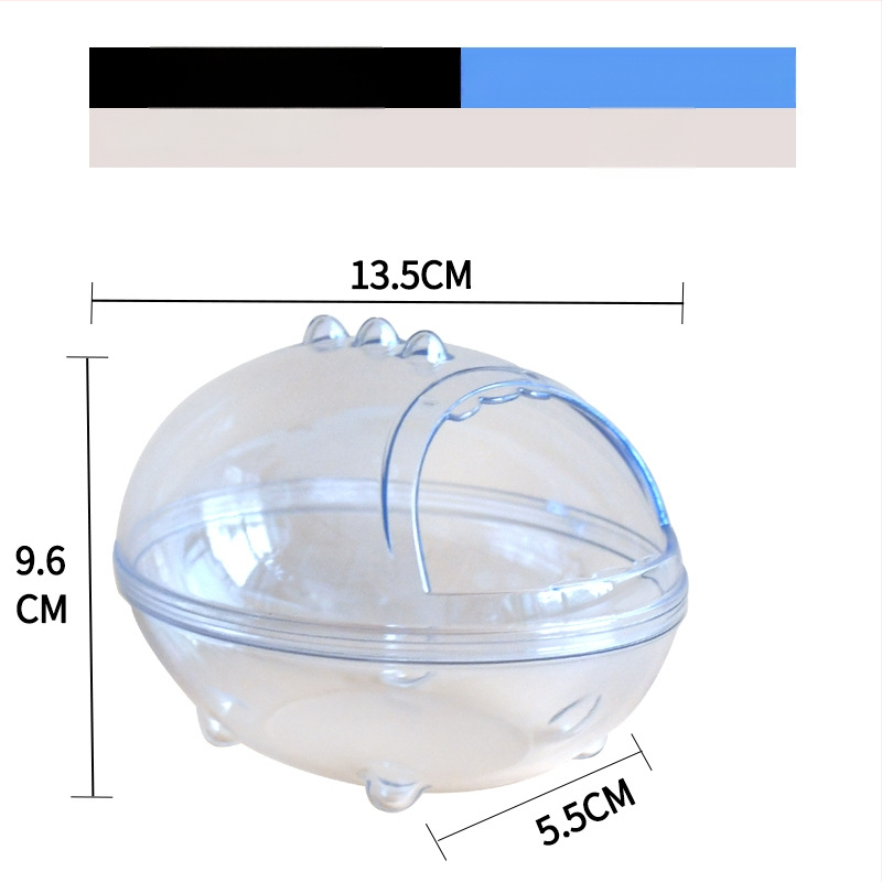 Hamsterio vonia su dvigubu naudojimu ir išoriniu priedu komplektu