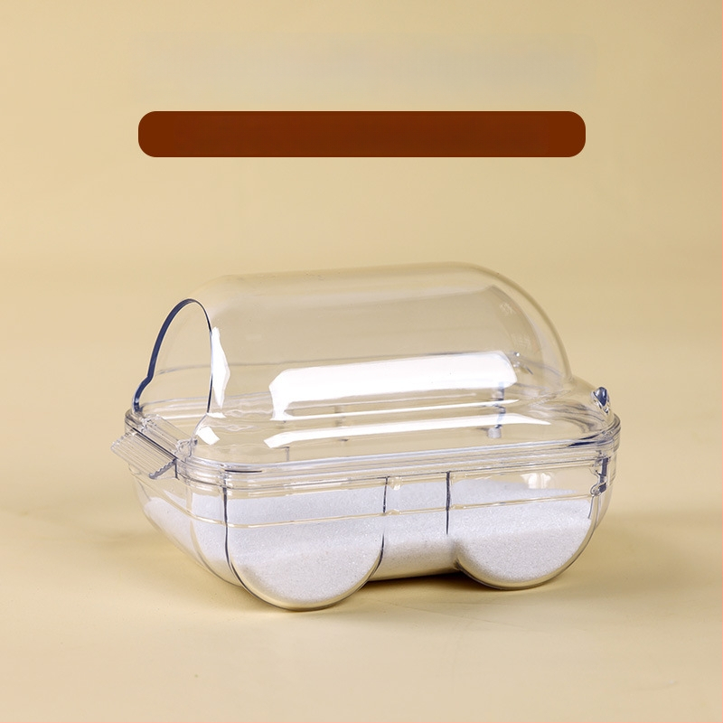 Hamsterio vonia su dvigubu naudojimu ir išoriniu priedu komplektu