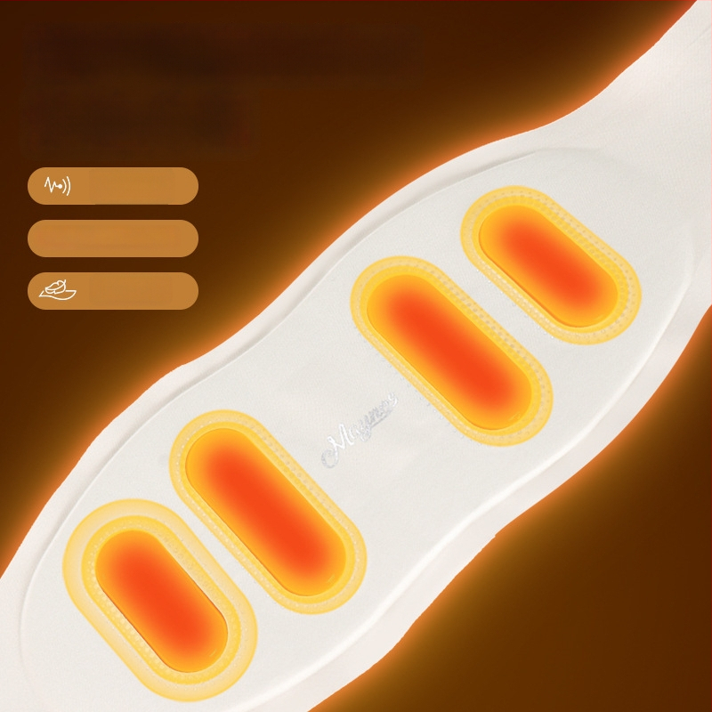 USB maitinama šildymo juosta liemens masažui, mikro srovės šilumos terapija, 3 pakopa, mechaninis valdymas