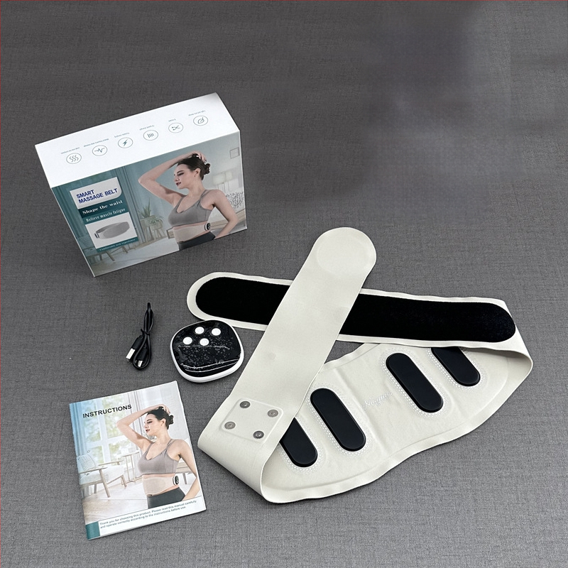 USB maitinama šildymo juosta liemens masažui, mikro srovės šilumos terapija, 3 pakopa, mechaninis valdymas