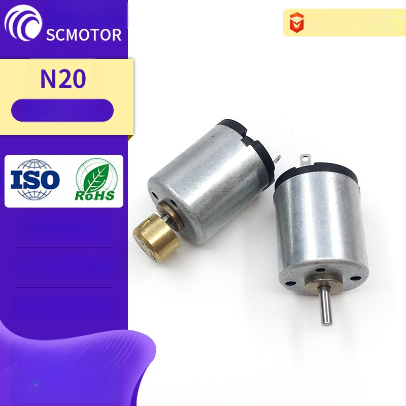 N20 vibracijos variklis, mikromotoras, 4,5 V DC, 9600 aps/min, 0,2 W, 0,1 A
