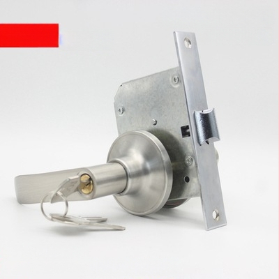 Nerūdijančio plieno praėjimo durų spyna, rankenos tipo spyna, modelis Aisle lock, skirtas ugniagesių durims ir praėjimo durims, modernus paprastas stilius