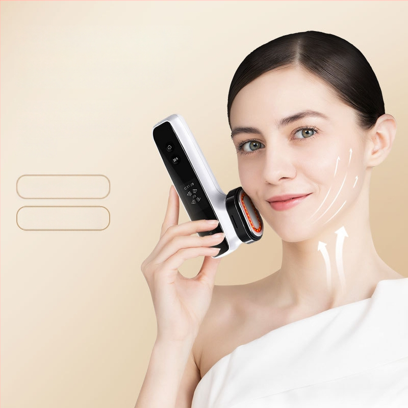 KAKUSAN gelinis grožio prietaisas – veido drėkinančio ir pakeliančio masažo priemonė, nešiojamas, IPX5 atsparus vandeniui, namų naudojimui