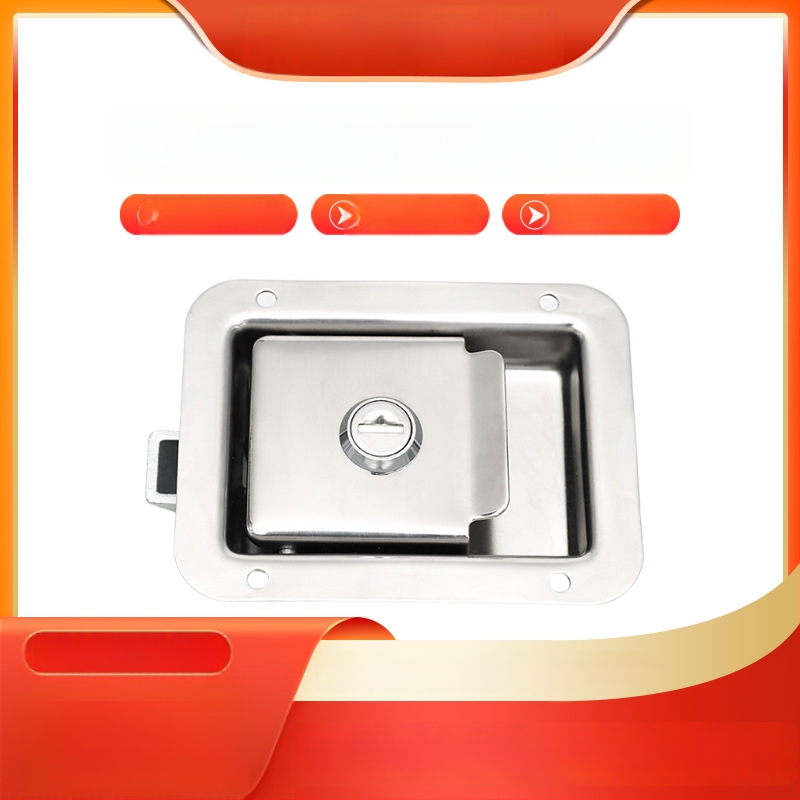 MS858A roostevabast terasest Mortise-lukk tööriistakastile, haagissuvilale/RV-le, generaatorikastile, tööstuslikule kapile