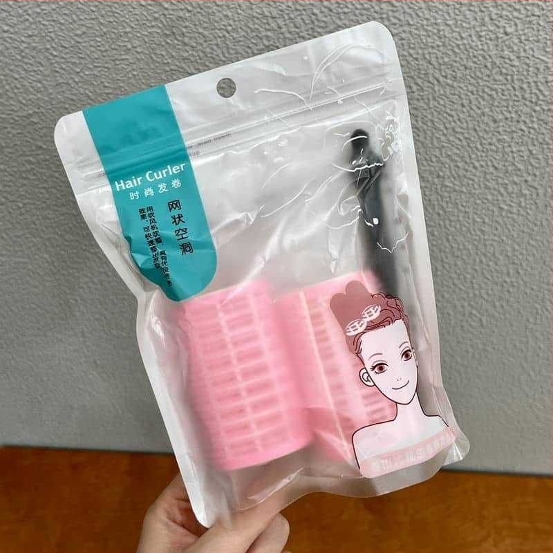 Keermetamisvahend kahekihilise kuuekujulikku silindriga suurte lainetega, isekleepuv pind, õrn juustele