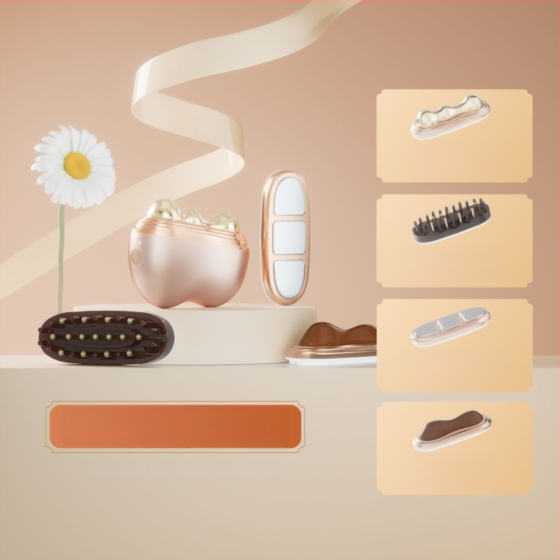 Meridiāna skaistuma ierīce sejai – daudzfunkcionāla sejas masāža, pacelšana un tonizēšana, karsta un auksta dubulta iedarbība, mājas lietošanai (iekšējā akumulatora jauda 2000–4000mAh, pārnēsājama, IPX1)