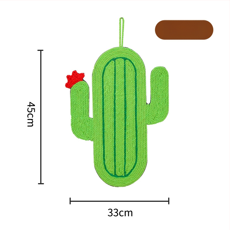Sisal kaķu skrāpētājs sienai – mīls stils, izturīgs pret nolietojumu, ietaupa telpu, kaķu rotaļlieta