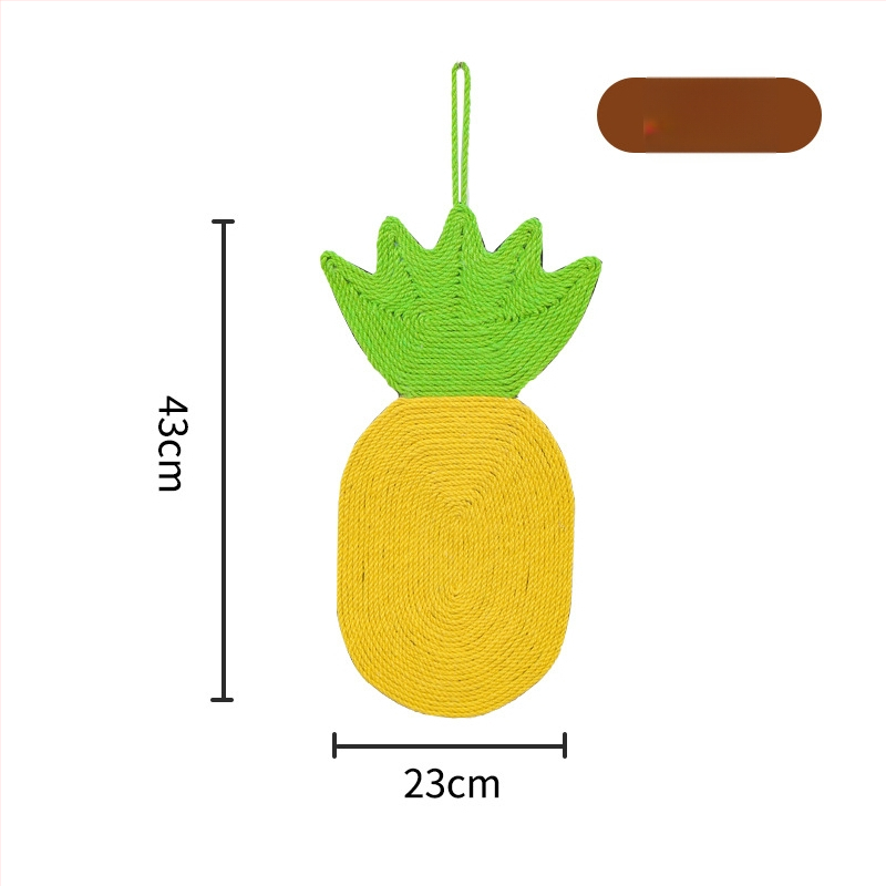 Sisal kaķu skrāpētājs sienai – mīls stils, izturīgs pret nolietojumu, ietaupa telpu, kaķu rotaļlieta