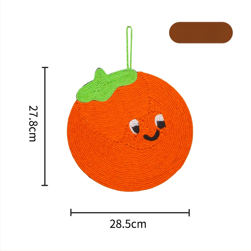 Sisal kaķu skrāpētājs sienai – mīls stils, izturīgs pret nolietojumu, ietaupa telpu, kaķu rotaļlieta