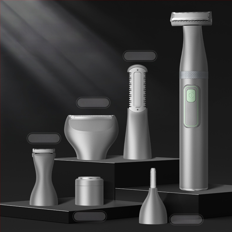 2025 uus kehahoolduse elektriline raseerija ja karvade eemaldaja, mudel MS-8300, USB toide, niiske ja kuiva kasutus, roostevabast terasest terad, ABS korpus