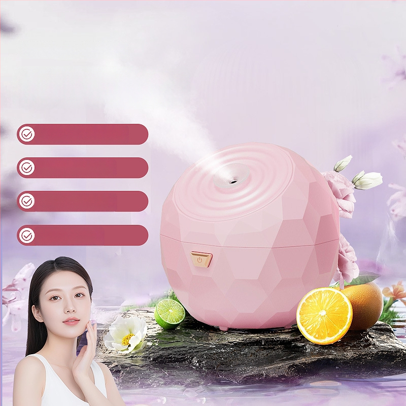 Veido odos garintuvo su karštu rūku ir nano drėkinimo purkštuvu, namų naudojimui; miglos laikas 31–60 s; 1-asis greitis; karštas purškimas; korpuso danga purškimo danga; be įmontuotos baterijos