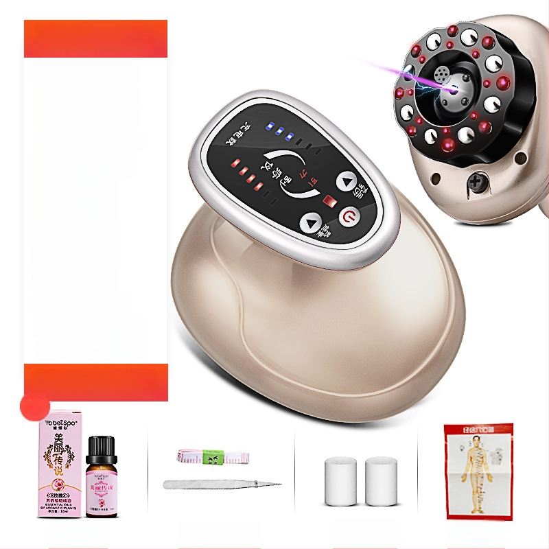 GS elektriskais vakuuma masieris ar USB barošanu, pogu vadība, 4 ātrumi, ABS korpuss