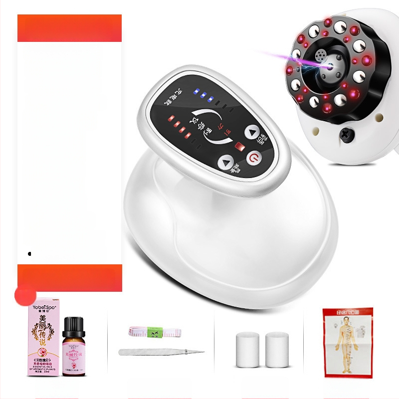 GS elektriskais vakuuma masieris ar USB barošanu, pogu vadība, 4 ātrumi, ABS korpuss