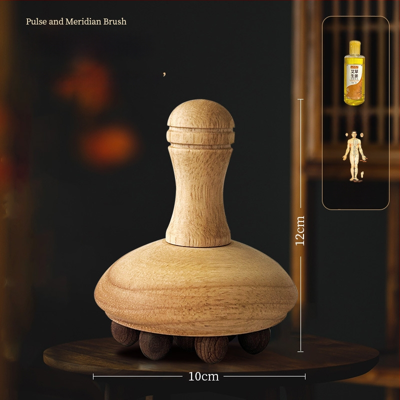 Meridiaaniharja kõhtu masseerimiseks – Kõhu masseerija, jalgade kõõluste massaaži tööriist, impulsi puhastus seade (Bränd: Zhebao; Spetsifikatsioonid: Regular; Kaal: 200 g; Kast: 100 tk)