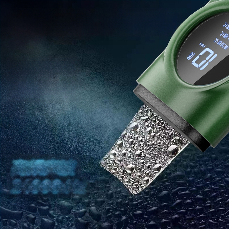 Ultraskaņas ādas attīrīšanas ierīce melno punktu noņemšanai — pārnēsājams, krāsu gaismas terapija, iebūvēta 500-800 mAh baterija, IPX0, mājas lietošanai, Konka