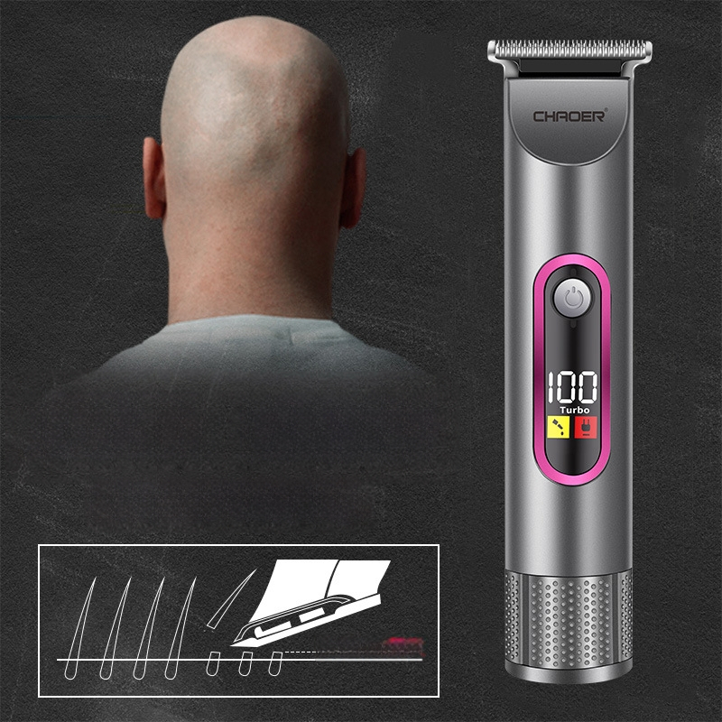 Vyrų namų plaukų kirpimo mašinėlė — Įkraunamas/dvigubos maitinimo šaltinis, Įmontuota baterija 1200–2000 mAh, Darbo laikas 3–6 val., Nerūdijančio plieno peiliukai