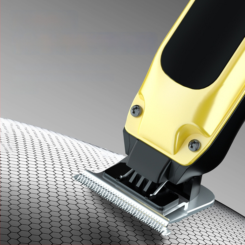 Elektrinis plaukų kirpimo prietaisas su integruota baterija 1200–2000mAh, USB įkrovimas, nerūdijančio plieno peiliukai, veikimo laikas 1–3 valandos, nuimama ir plaunama peilio galvutė