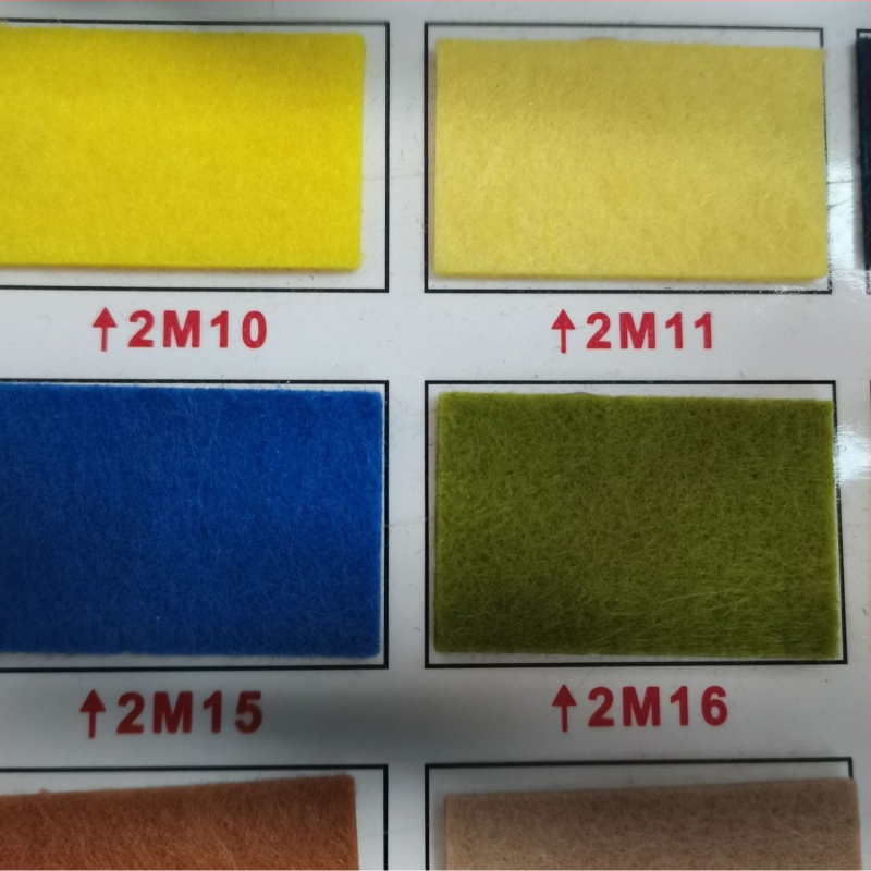 PMM Poliesterio adatinis netintas audinys – 2 mm filco audinys drabužių pamušalams ir namų tekstilėms, GB standartas, 100% poliesteris