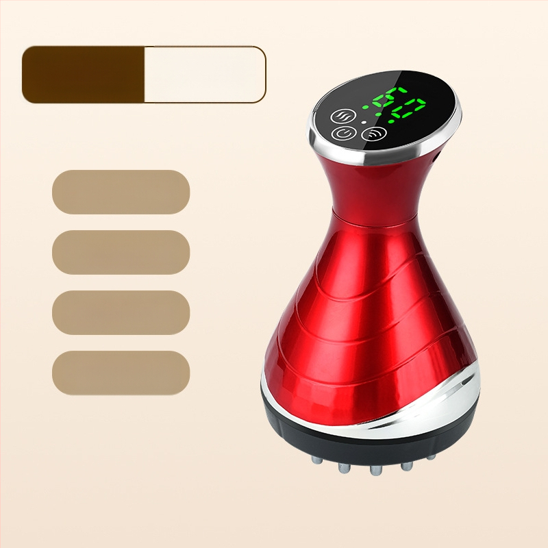 Elektriskā gua sha masāžas ierīce HH878 – 3 ātrumi, 1800mAh, ABS korpuss, temperatūra 35–65°C