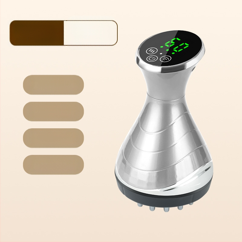 Elektriskā gua sha masāžas ierīce HH878 – 3 ātrumi, 1800mAh, ABS korpuss, temperatūra 35–65°C