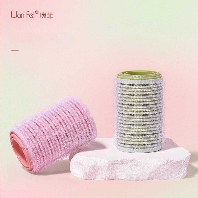 Līmējamā matu rulīte ar gaisu un apjomīgu veidošanu (Tips: Līmējamā matu rulīte; Materiāls: Nilon; Zīmols: Kawa qier; Importēts: Nē; Piemērots: ikdienas lietotāji)