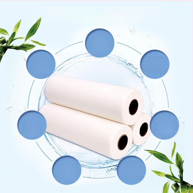 Bambusa šķiedras skrubēšanas sūklis; eļļas izturīgs un dezinficēšana; piemērots katliem un bļodām; Spirit zīmols; 190–220 g