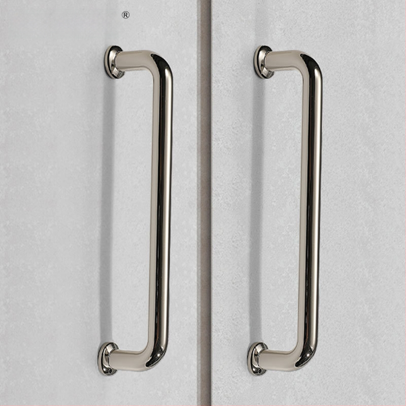 Baldų rankenos spintos durims | Šiuolaikinis paprastumas, cinko lydinys, liejimas spaudimu, modeliai 1215/5297/5521