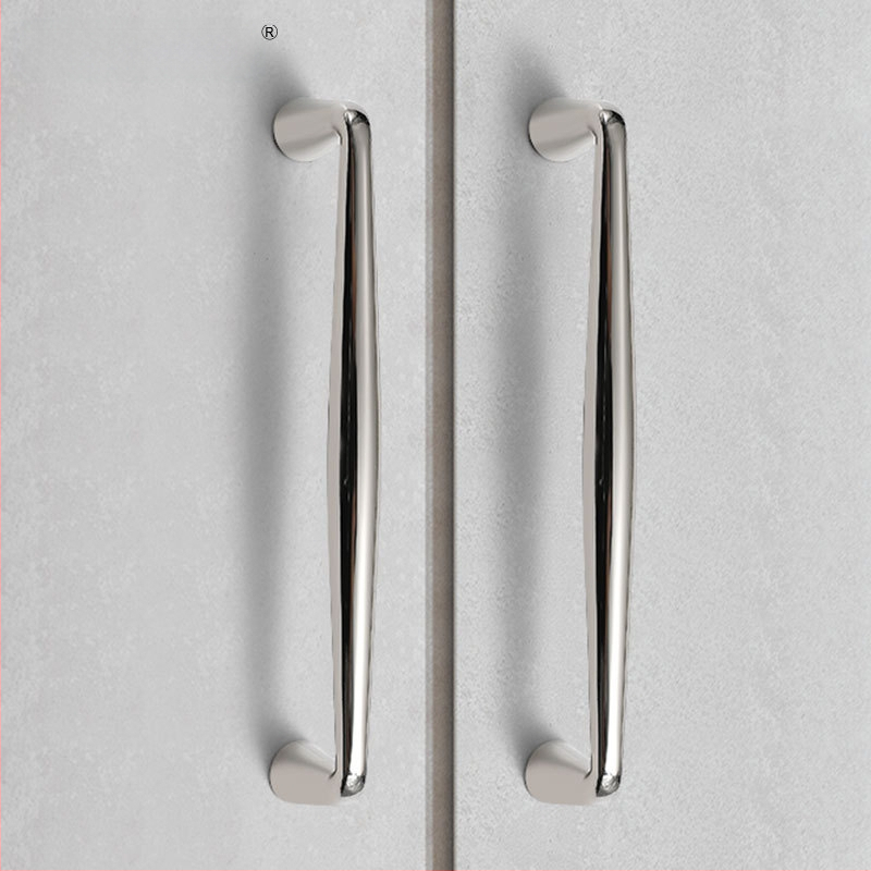 Baldų rankenos spintos durims | Šiuolaikinis paprastumas, cinko lydinys, liejimas spaudimu, modeliai 1215/5297/5521