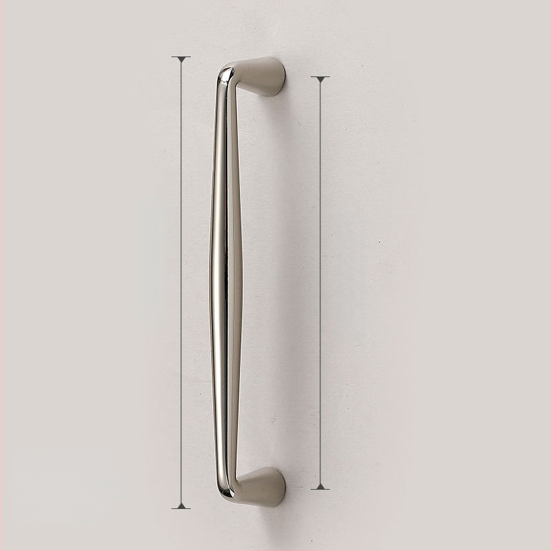 Baldų rankenos spintos durims | Šiuolaikinis paprastumas, cinko lydinys, liejimas spaudimu, modeliai 1215/5297/5521