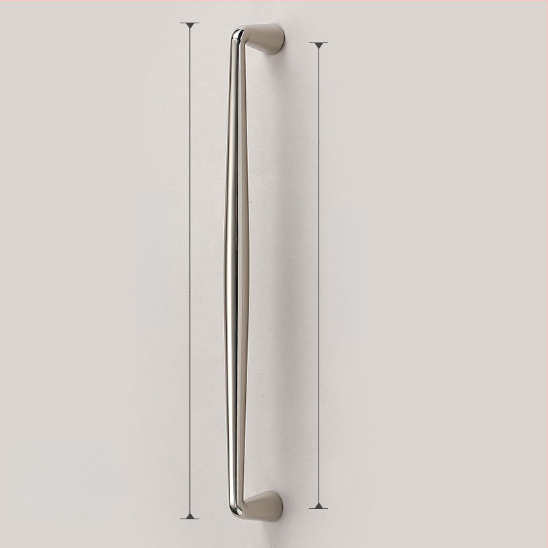 Baldų rankenos spintos durims | Šiuolaikinis paprastumas, cinko lydinys, liejimas spaudimu, modeliai 1215/5297/5521