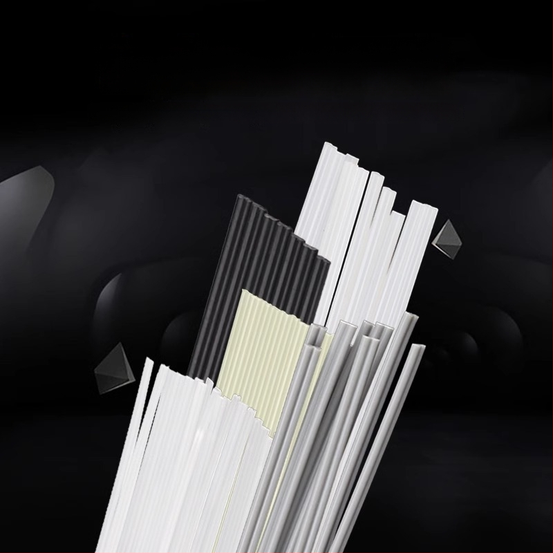 Plastmasiniai suvirinimo strypai automobilių buferio remontui (PP/ABS/PE/PVC/PPR)