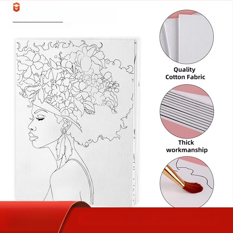 Xuanma Skaitmeninė Aliejinės Tapybos Lenta – Medvilninė Braižymo Lenta Su Audinio Rėmu, Digital Oil Painting Serija