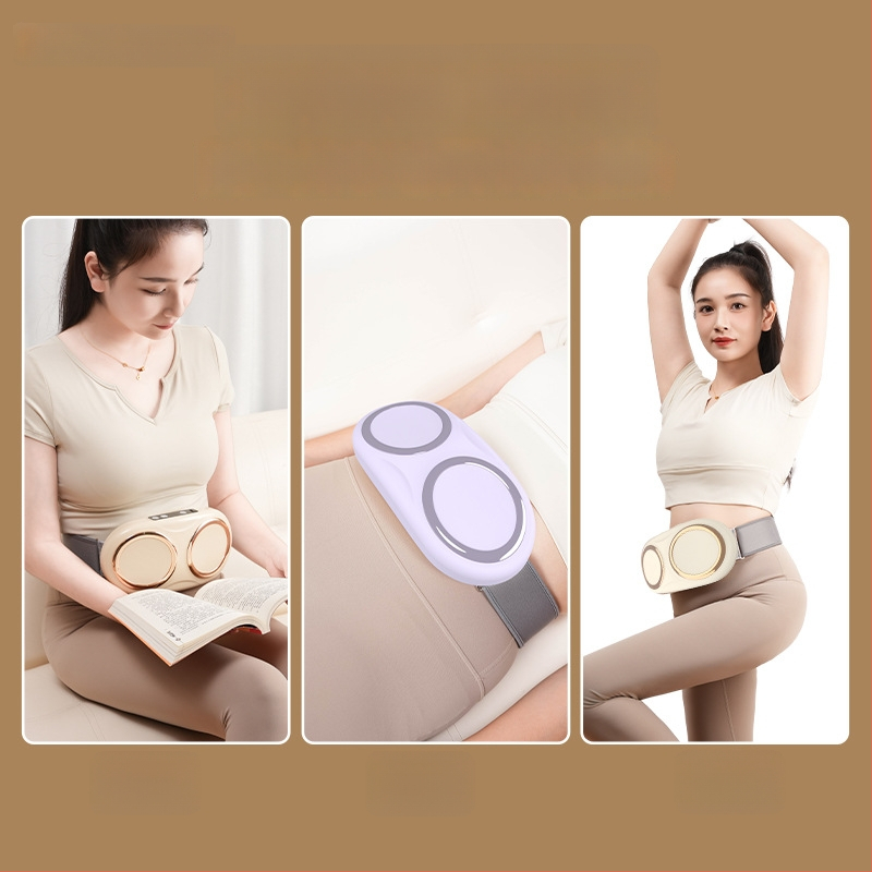 Riebalų deginimo masažuoklis su vibracija ir karštu spaudimu, USB maitinimas, kompiuterio tipo valdymas, iki 4 masažo galvučių, nuolatinis kintamų pavarų valdymas