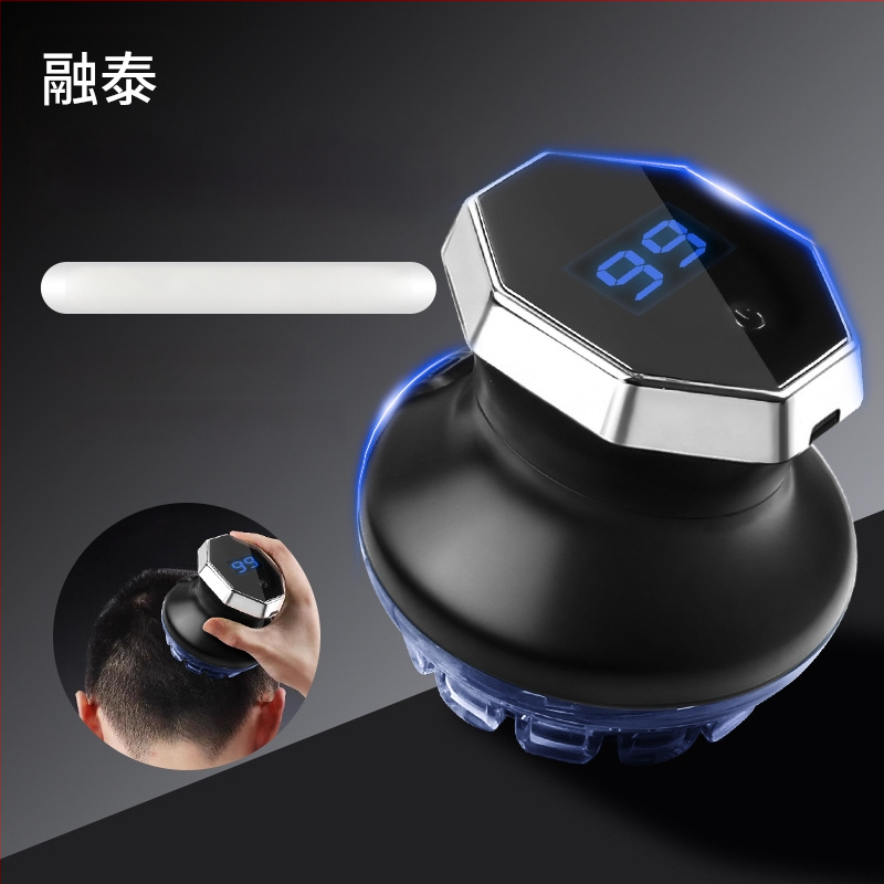 Namų UFO stiliaus automatinis savarankiškas galvos plaukų kirpimo įrankis, vyriškas daugiafunkcinis savarankiškas kirpimas, įmontuota baterija 300–500 mAh, veikimo laikas 0–1 h, šepetinis variklis, nerūdijančio plieno kirpimo galvutė, žemas triukšmas