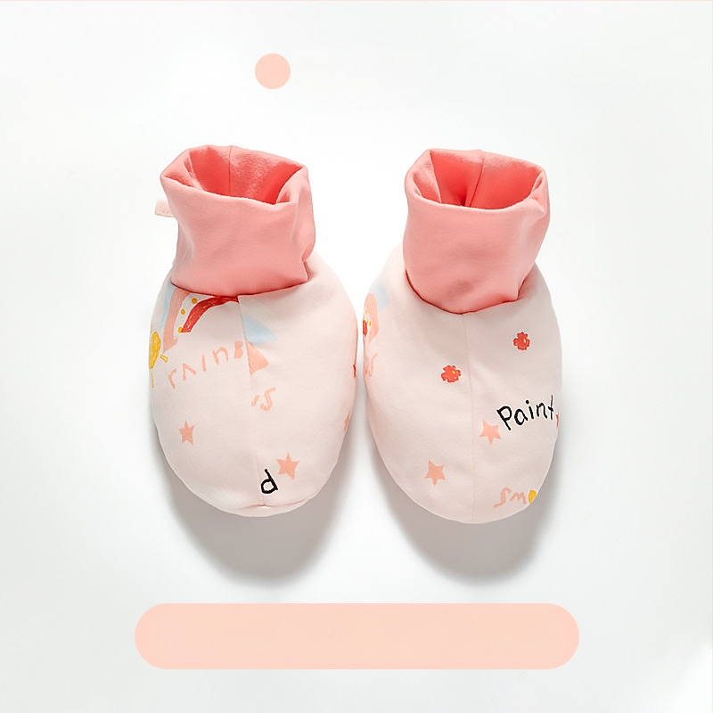 Beebide kingad puhtast puuvillast, talv 2022, multikas stiil, Muslintree/Cotton Tree kaubamärk; sobivad imikutele ja väikelastele vanuses 1–3 aastat