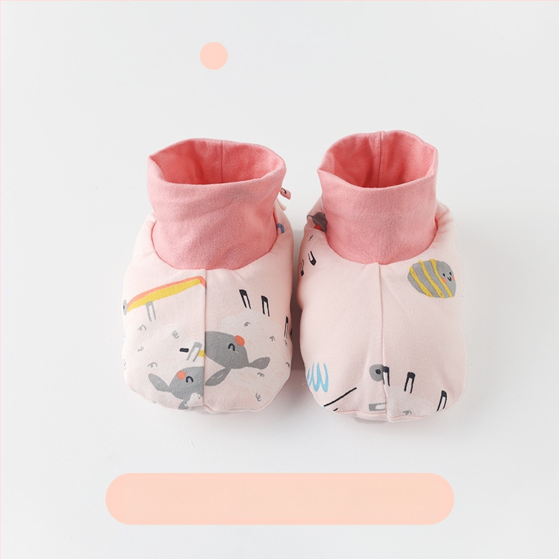 Beebide kingad puhtast puuvillast, talv 2022, multikas stiil, Muslintree/Cotton Tree kaubamärk; sobivad imikutele ja väikelastele vanuses 1–3 aastat