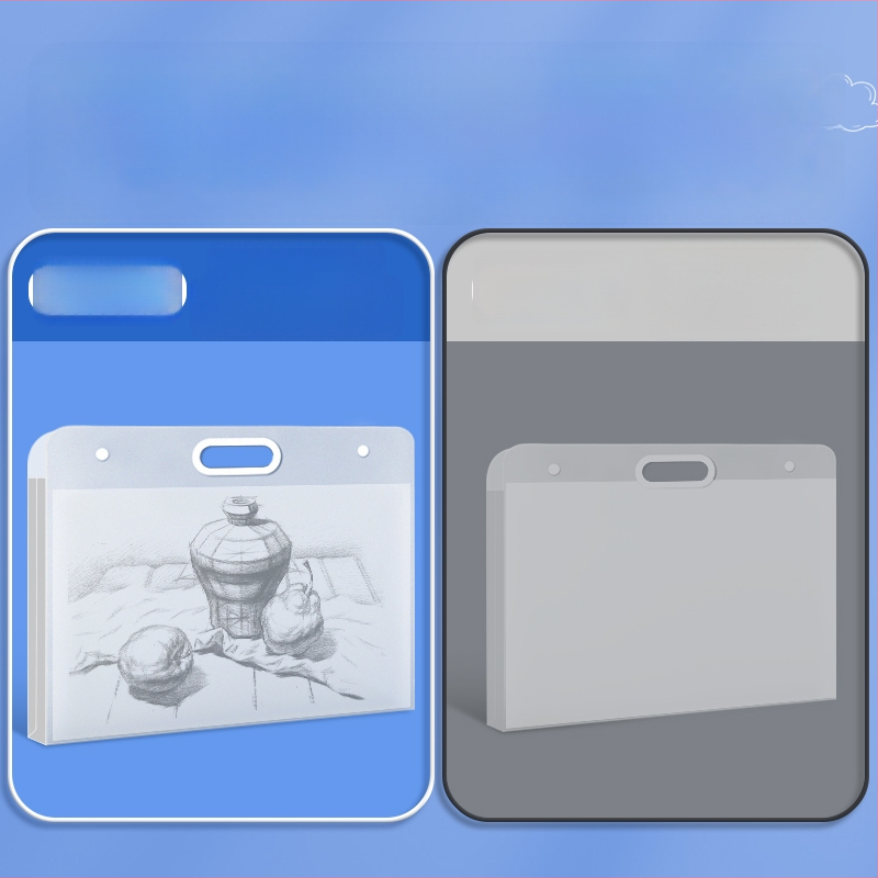 Meno portfelio dėklas, Olga 2355, plastikas, 1.1 mm storis