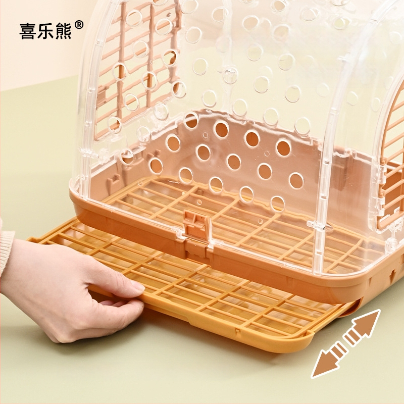 Nešiojamas papūgos išvykos narvas su transporto krepšiu, Prekės ženklas Happy Parrot, Medžiaga: Kitas, Kilmė: Šandongas, Importuota: Ne