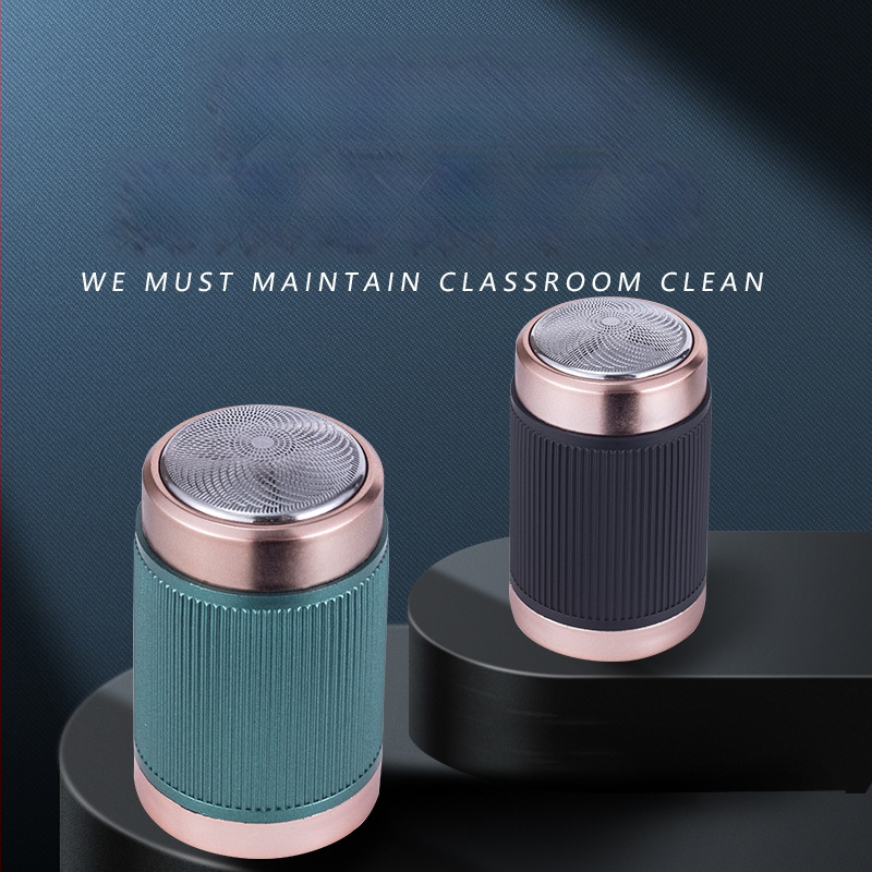 Elektrinis skustuvas – USB įkrovimas, įmontuota baterija, sukinama 3 peilių galvutė, atsparus vandeniui visam kūnui, žemas triukšmas (<36 dB), kompaktiškas ir lengvai nešiojamas