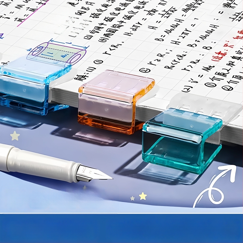 Qiwang plastikust nurgiklipp – anti-roll paberi klips dokumentidele