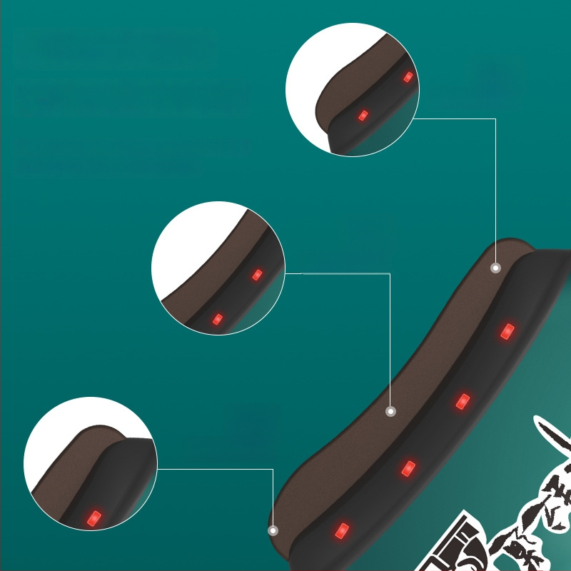 Elektriskā gua sha sejas ierīce ar temperatūras kontroli 30–50°C, modelis JZ-165, USB barošana, ABS korpuss
