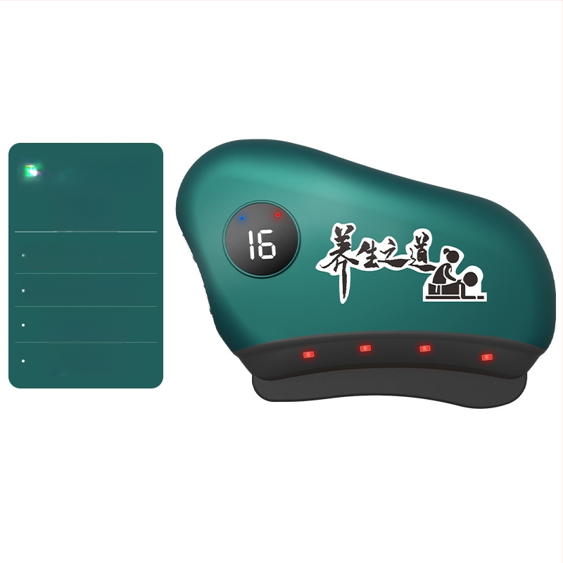 Elektriskā gua sha sejas ierīce ar temperatūras kontroli 30–50°C, modelis JZ-165, USB barošana, ABS korpuss