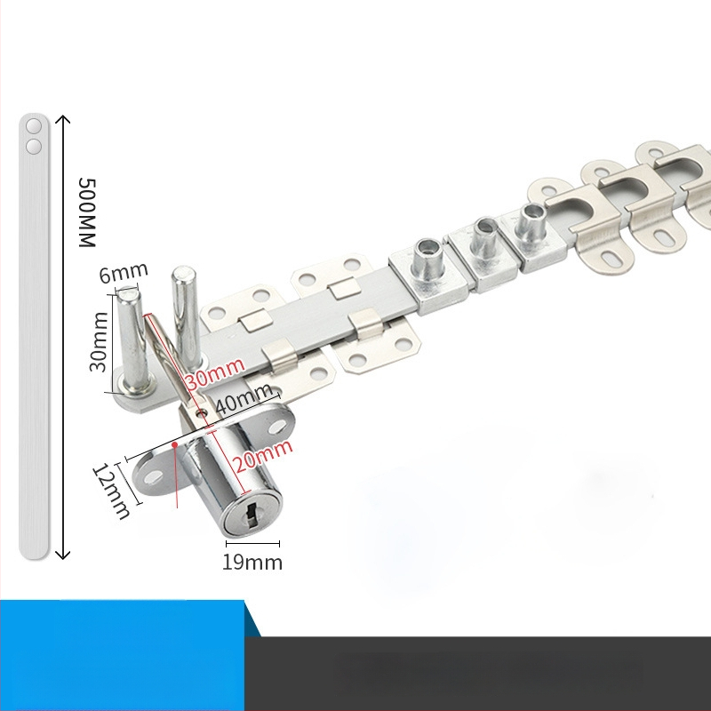 Kolmekordse eeslukuga laua- ja kapplukk — tsink sulam, Gao Yi Hardware