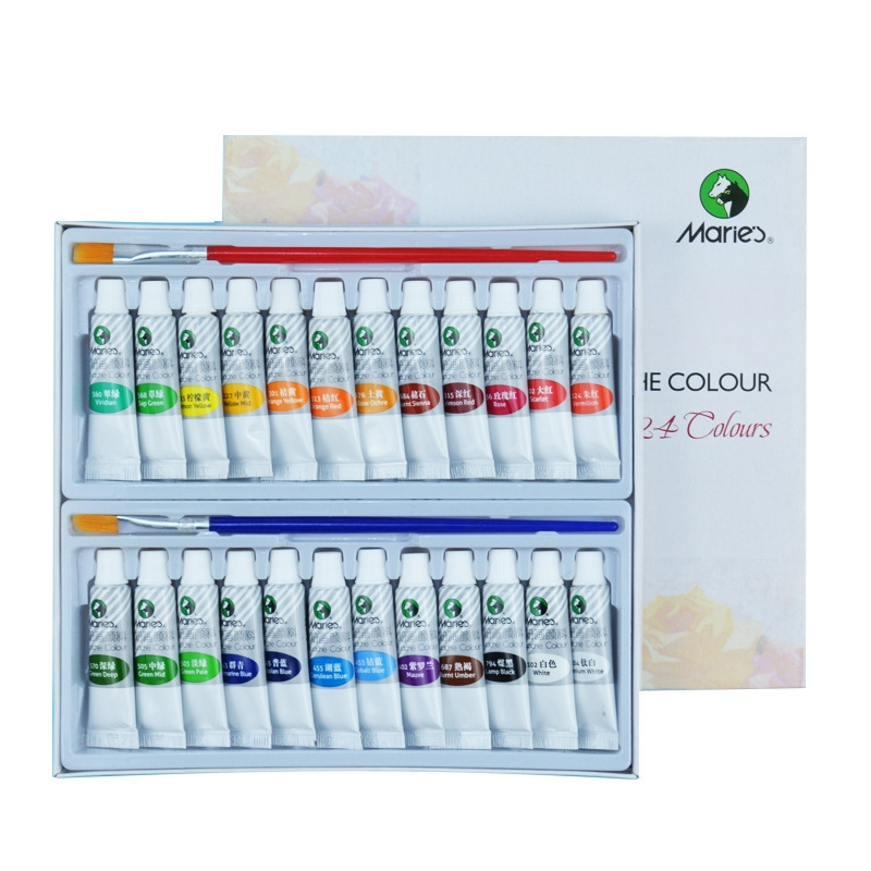 Gouášová súprava pre začiatočníkov, balenie 12/18/24, Marie's/Marley