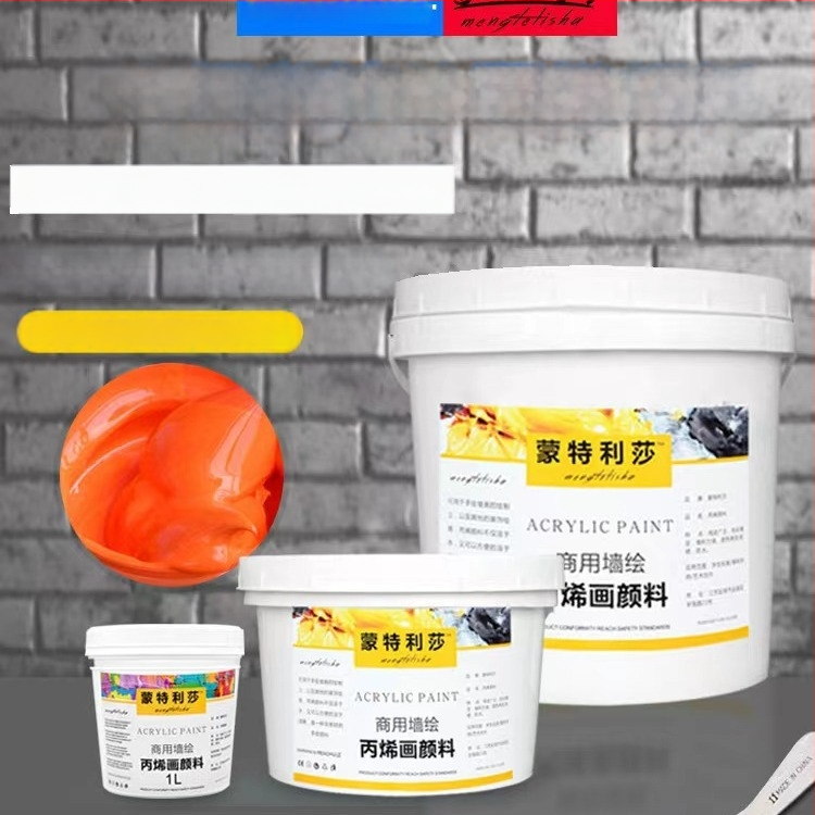 Akrilová farba Monte Lisa na stenové maľby, v krabici, vodeodolná, UV-odolná, svetlo-stála