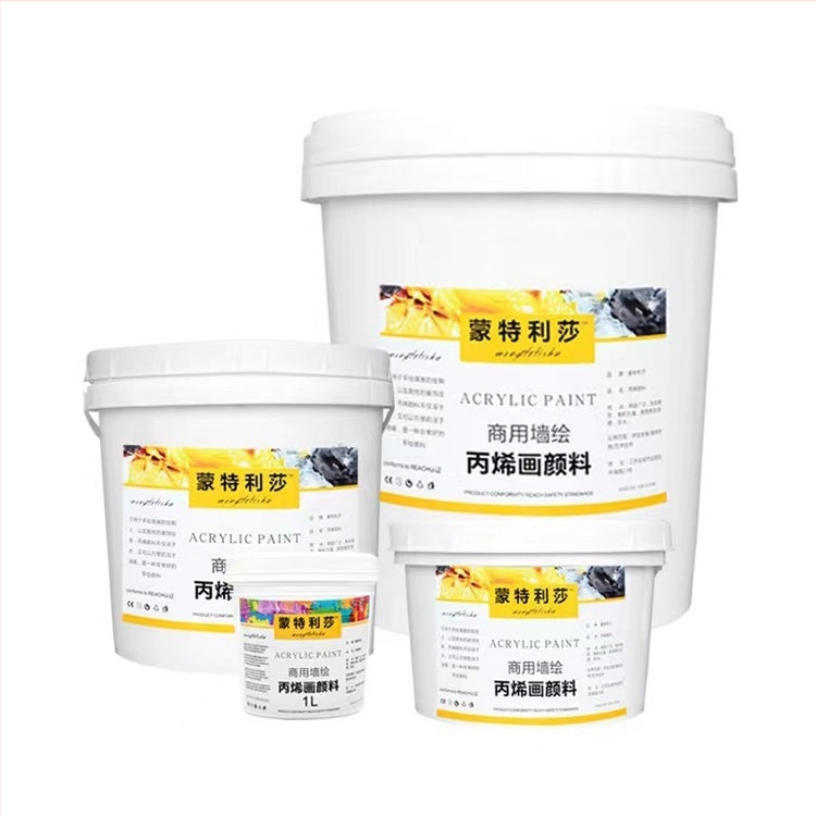 Akrilová farba Monte Lisa na stenové maľby, v krabici, vodeodolná, UV-odolná, svetlo-stála