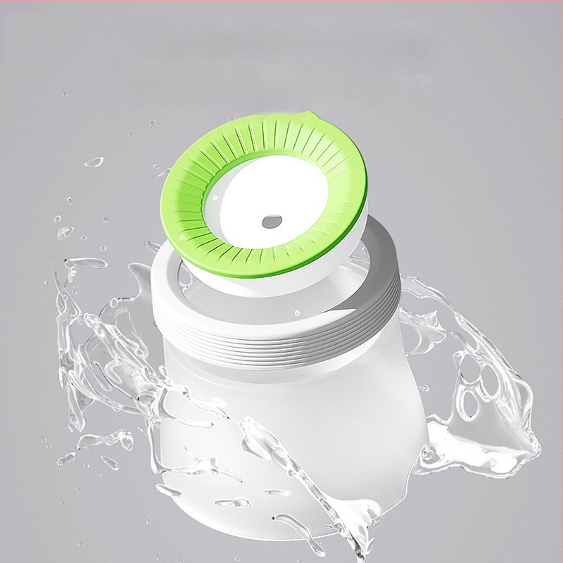 Plūduma suņa ūdens bļodiņa, plastmasa, ar anti-noplūdes atveri un mitrumu izturīgu dzirdināšanas ierīci, kakla aizsardzība