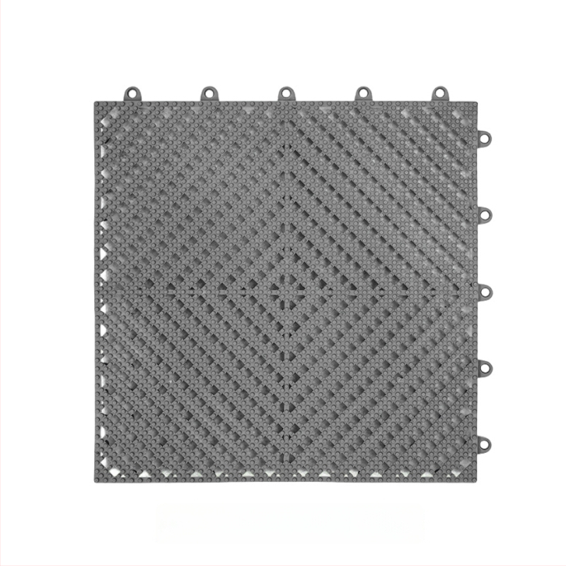 Atsparus slydimui kilimėlis voniai ir dušui - PVC, kvadratinis, vienos spalvos, skalbiamas